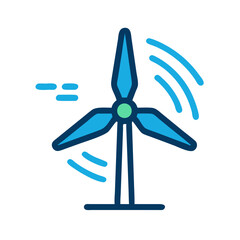 wind turbine icon design
