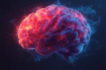 Obraz premium abstract of brain