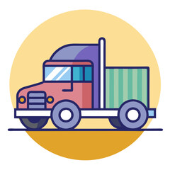 truck icon design