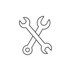 Wrench logo icon