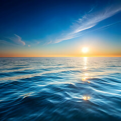 Obraz premium very light light image of the sea surface against