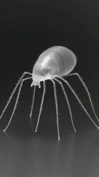 3D Render Glass Insect Illustration