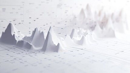 Sharp Edged Financial Gains Visualization