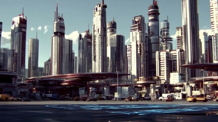 Obraz premium Cities of the Future