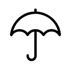 umbrella line icon design
