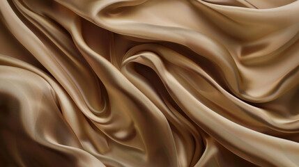 Fototapeta premium chocolate background with flowing lines, abstract mousse lines