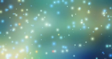 Unrealistically bright glow from the stars. Abstract background for backdrop of space, science, astronomy and astrology.