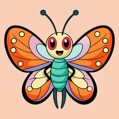 butterfly cartoon