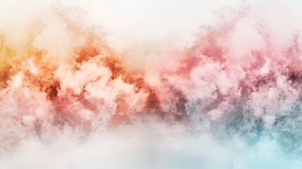 Obraz premium Soft Colorful Abstract Background with Ethereal Cloudy Patterns