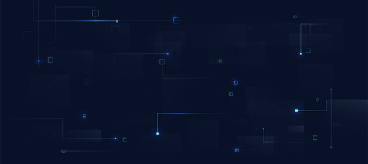 The cyber digital background and futuristic technology ,game tech background ,technology innovation  event poster