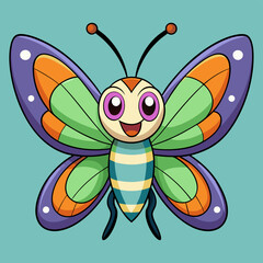 butterfly cartoon