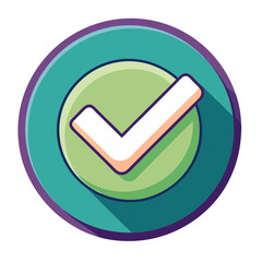 check mark icon design