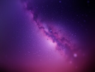 Obraz premium Milky Way Purple Night Sky and Stars smooth textured background