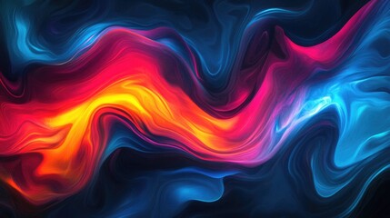 Obraz premium Abstract Swirling Colors Background