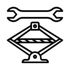 car jack icon