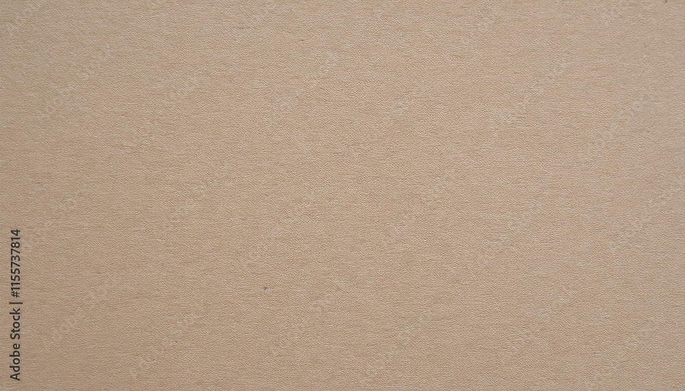 Poster macro view of beige cardstock with uniform surface and matte finish for crafting and packaging design
