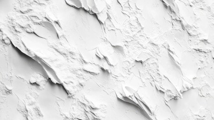 Textured white snow surface viewed from above creating a serene and natural background for seasonal or winter themes