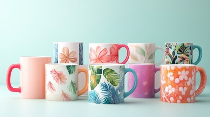 A personalized mug with a custom design or message. Show the unique and sentimental nature of customizable products.