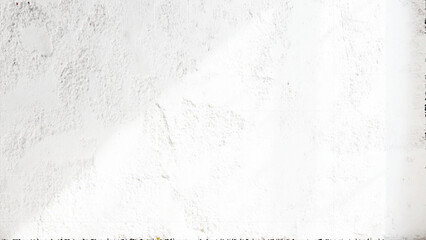 White old concrete wall light grunge texture wide banner format background with copy space for text. Grunge light gray Soft white texture