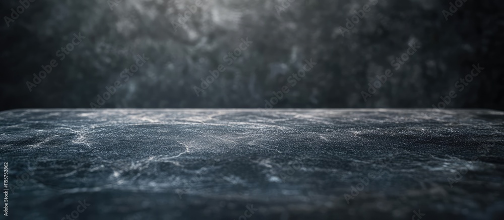 Poster elegant tabletop with smooth surface and blurred backdrop perfect for showcasing products and enhanc
