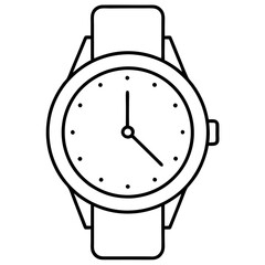 Minimalist Line Art Watch Design Sleek Dial & Clean Straps