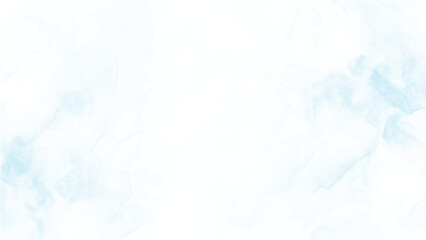 Abstract grunge tint light blue watercolor background. Aquarelle painted azure gradient color splashing on textured paper. Vintage water color splash template or canvas for design, retro card