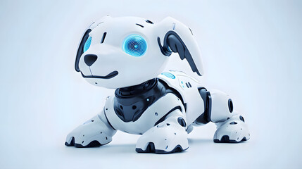 Futuristic Robotic Canine: A technological marvel, this innovative robot dog showcases advanced robotics and artificial intelligence.