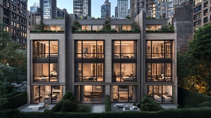Luxury Townhouses in Upper East Side, New York