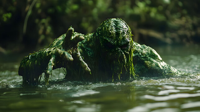 Swamp Thing Emerges from Murky Waters