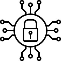 Data encryption Icon