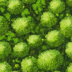 seamless moss pattern