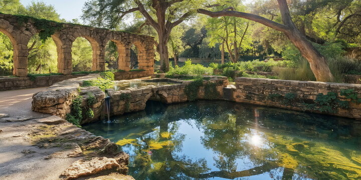 Afternoon Under the bright sun Austins Jacobs Well_002