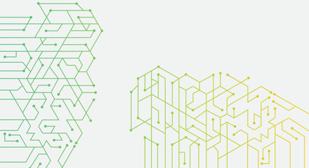 Circuit vector illustration. 