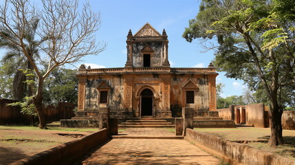 Fototapeta premium Afternoon Under the bright sun the Royal Tombs of _004