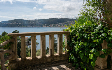 Saint-Jean-Cap-Ferrat, Provence-Alpes-Cote d'Azur, France - May 3, 2024 - Mediterranean View...