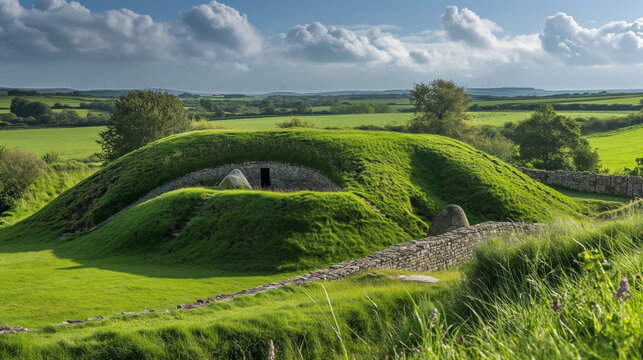 By day In bright sunshine Knowth Grange blooms ami_001