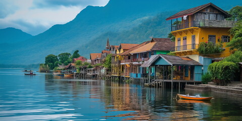 Naklejka premium During the day Under the bright sun Pisak attracts_012