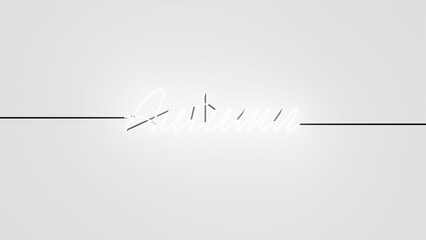 Autumn neón blanco alfa.