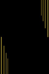 background, background with lines, abstract background with lines, abstract background, black background with gold frame, gold frame, frame, poster, banner, for text, for social media, for your design