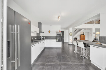 modern kitchen interior