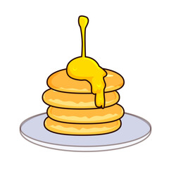 Cute Dinosaur Cartoon Kawaii Sticker. Character Vector Illustration