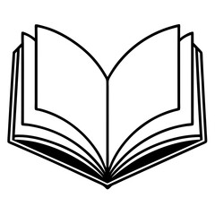 open book with pages