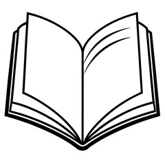 open book with pages