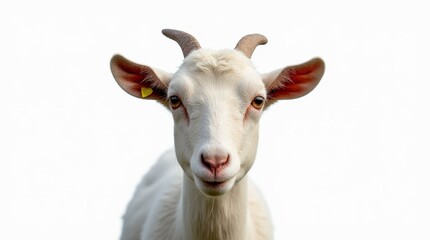 Close-up Portrait of a Goat