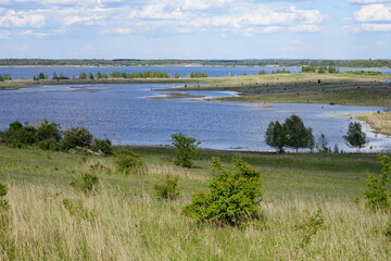 Bergbaufolgelandschaft in Brandenburg