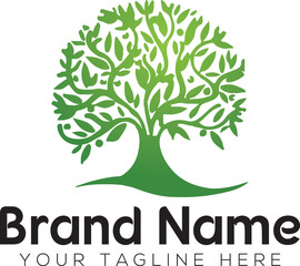 Obraz premium Olive Tree. Extra virgin olive oil symbol. Symbol of culture and Mediterranean food isolated on white background