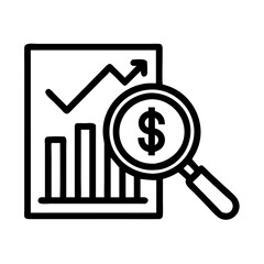 business analysis icon design