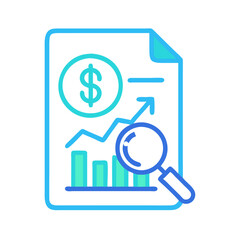 business analysis icon design