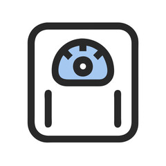 bathroom scale icon design