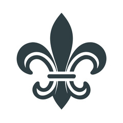 fleur de lis icon design